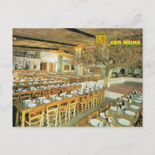 Antikes Spanien, Son Amar, Bauernhaus, Mallorca Postkarte