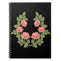 Antikes staubiges rosa Rosen Blumenmuster - Romant