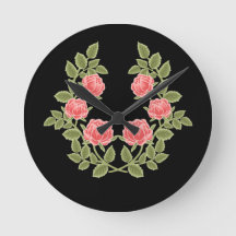 Antikes staubiges rosa Rosen Blumenmuster - Romant