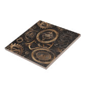 Antikes Steampunk-Keramikfliese Fliese (Seite)