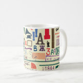 Antikes Stempel: Dokumentendekor Kaffeetasse (VorderseiteRechts)