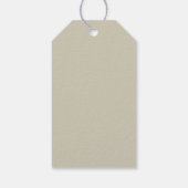 Antikes Steuerrad eines Schiffes Geschenkanhänger (Rückseite)