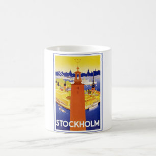 Antikes Stockholm Schweden Kaffeetasse