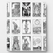 antikes Tarot Fotoplatte (Vorderseite)