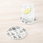 antikes Tarot Getränkeuntersetzer (Seite)