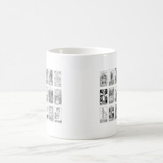 antikes Tarot Kaffeetasse (Mittel)