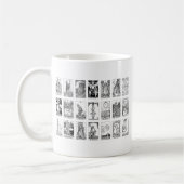 antikes Tarot Kaffeetasse (Links)
