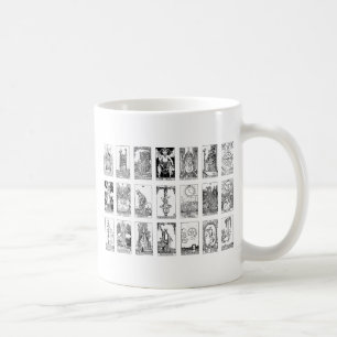 antikes Tarot Kaffeetasse