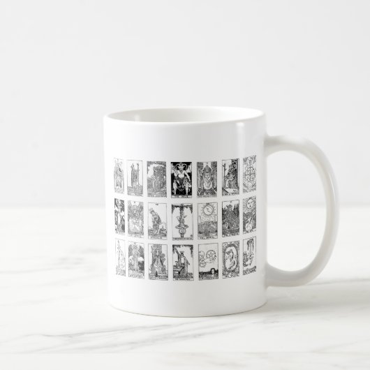 antikes Tarot Kaffeetasse (Rechts)