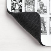 antikes Tarot Mousepad (Ecke)