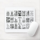 antikes Tarot Mousepad (Mit Mouse)