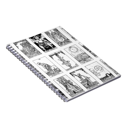 antikes Tarot Notizblock (Rechte Seite)