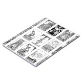 antikes Tarot Notizblock (Linke Seite)