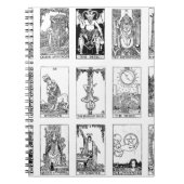 antikes Tarot Notizblock (Vorderseite)