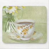 Antikes Teacup mit Daisy Mousepad (Vorne)