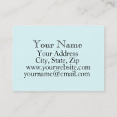 Antikes Telefon-Nennen/Visitenkarte Telefonnummerkarte (Rückseite)