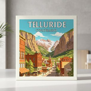 Antikes Telluride Colorado Fliese
