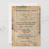 * Antikes Texas Karte #1 (Rückseite)