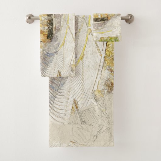 Antikes Theater Athen Griechenland Badetuch Set (Insitu)