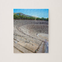 Antikes Theater Epidaurus Griechenland Jigsaw Puzz