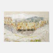 Antikes Theater in Athen, Griechenland Fußmatte (Vorderseite)