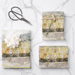 Antikes Theater in Athen, Griechenland Geschenkpapier Set