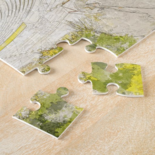 Antikes Theater in Athen, Griechenland Puzzle (Seite)