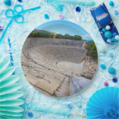 antikes Theater in Epidaurus, Argolis, Griechenlan Pappteller (Party)