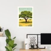 Antikes Thousand Oaks Kalifornien Poster (Heimbüro)