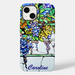 Antikes Tiffany-Buntglas-Wisteria-Blumenkunstwerk Case-Mate iPhone 14 Hülle
