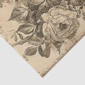 Antikes Tissue-Papier mit Junk-Journal-Optik Seidenpapier (Ausschnitt)
