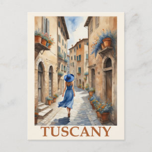 Antikes Toskana Italien Italienische Reise Postkarte