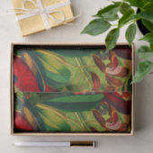 Antikes tropisches Parrox-Dschungelmuster Seidenpapier (Geschenk)