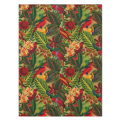 Antikes tropisches Parrox-Dschungelmuster Tischdecke (Vorderseite)