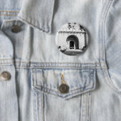 Antikes Türkei Istanbul Topkapi Palast Tor Postkar Button (Beispiel)