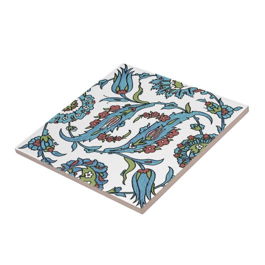 Antikes türkisches BlumenComposision Fliese (Seite)