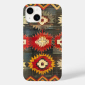Antikes türkisches Mersin Kilim Case-Mate iPhone Hülle (Rückseite)