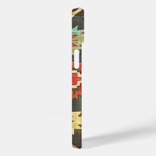 Antikes türkisches Mersin Kilim Case-Mate iPhone Hülle (Rückseite / Rechts)