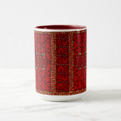 Antikes turkmenisches Design Tasse (Zentrum)