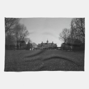 Antikes USA Mount Vernon George Washington Haus Geschirrtuch