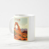Antikes Utah Kaffeetasse (Vorderseite Links)