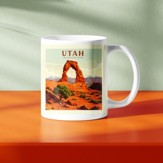 Antikes Utah Kaffeetasse