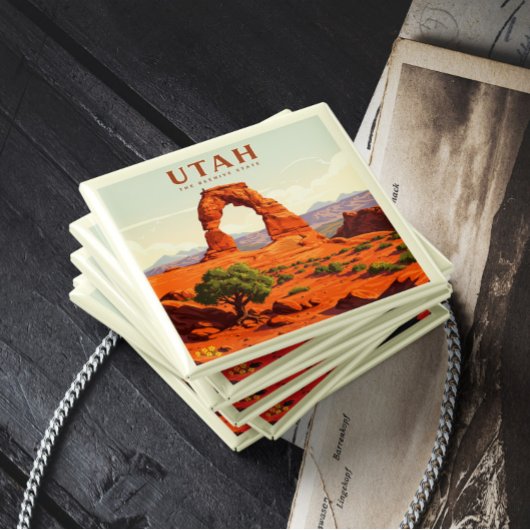 Antikes Utah Magnet