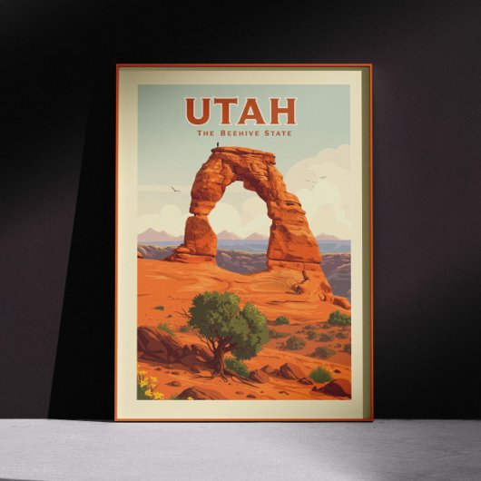 Antikes Utah Poster