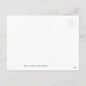 Antikes Valentine Feiertagspostkarte (Rückseite)