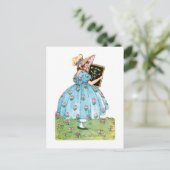 Antikes Valentine Feiertagspostkarte (Stehend Vorderseite)