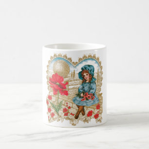 Antikes Valentine Kaffeetasse