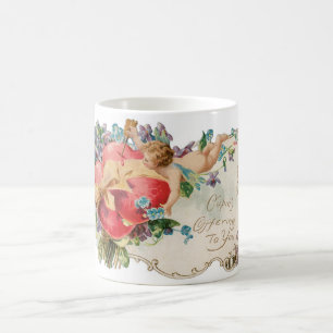 Antikes Valentine Kaffeetasse