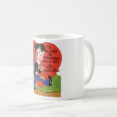 Antikes Valentine Kaffeetasse (VorderseiteRechts)