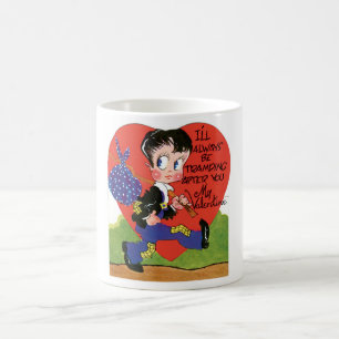 Antikes Valentine Kaffeetasse